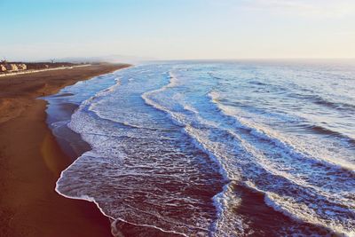 Scenic view of beach