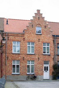 Residential building against sky