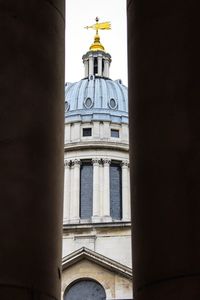 Low angle view of building against sky