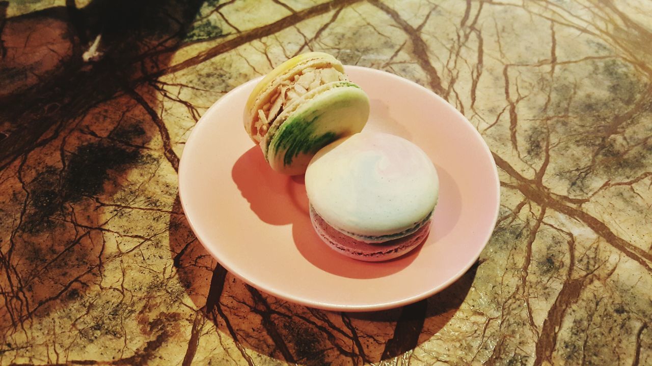 table, food and drink, high angle view, no people, plate, indoors, freshness, food, close-up, day, tree