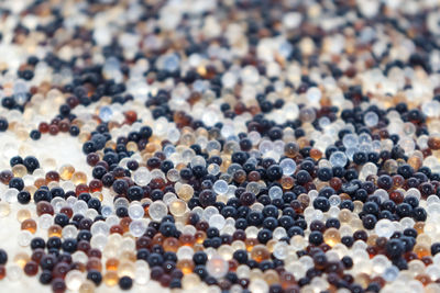 Silica gel, a chemical that prevents moisture from the air