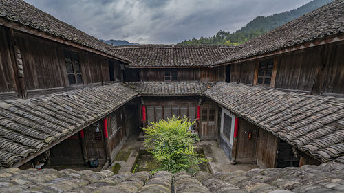 Exterior of building against sky