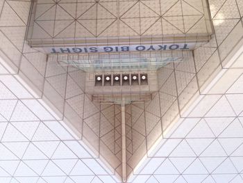 Full frame shot of ceiling