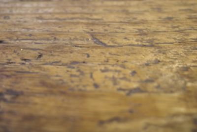 Full frame shot of wooden table