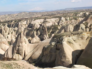 Panoramic view of landscape against sky