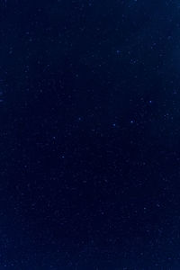 Low angle view of stars in sky