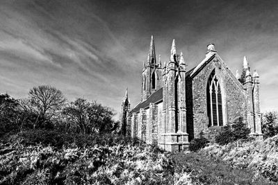 Low angle view of church