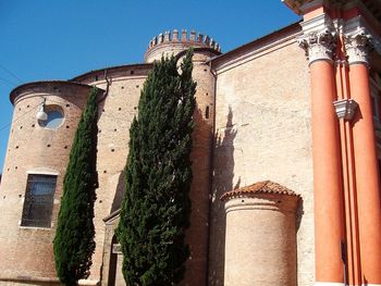 Low angle view of built structure
