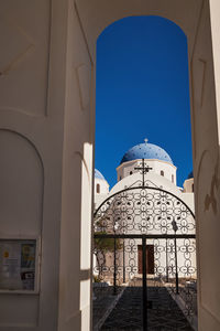 Low angle view of church