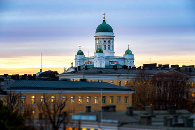 The helsinki cathedral, finland