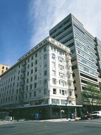 Low angle view of building against sky