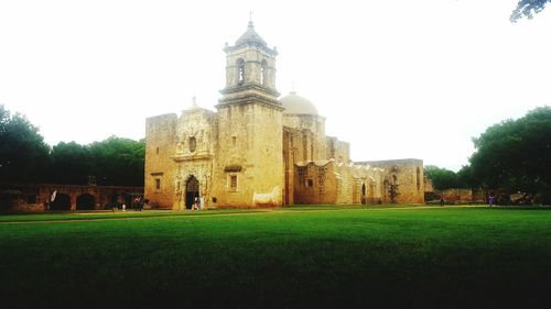 Old ruins of building