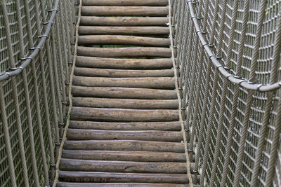 Full frame shot of staircase