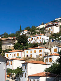 Beautiful village of vuno in south albania,balkans.