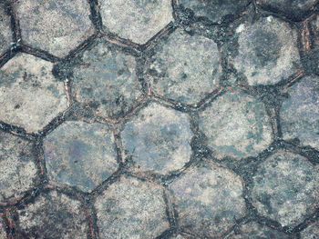 Full frame shot of paving stone