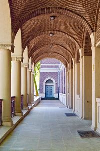 Corridor of building