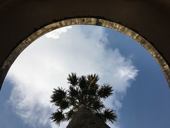 Low angle view of sky