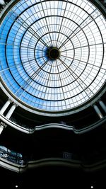 Low angle view of ceiling