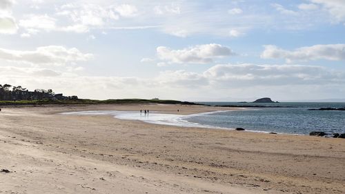 Scenic view of beach