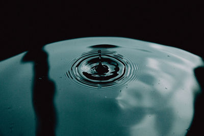 Close-up of water drop on surface