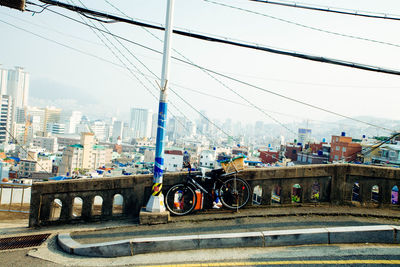 View of cityscape against sky