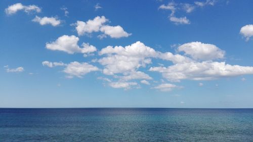 Scenic shot of calm sea