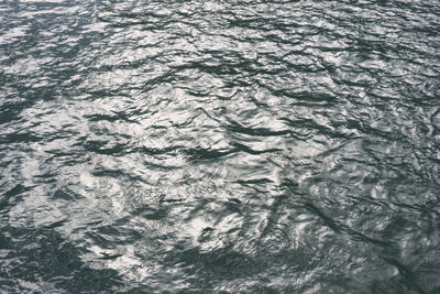 Full frame shot of rippled water