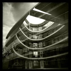 Low angle view of building against sky