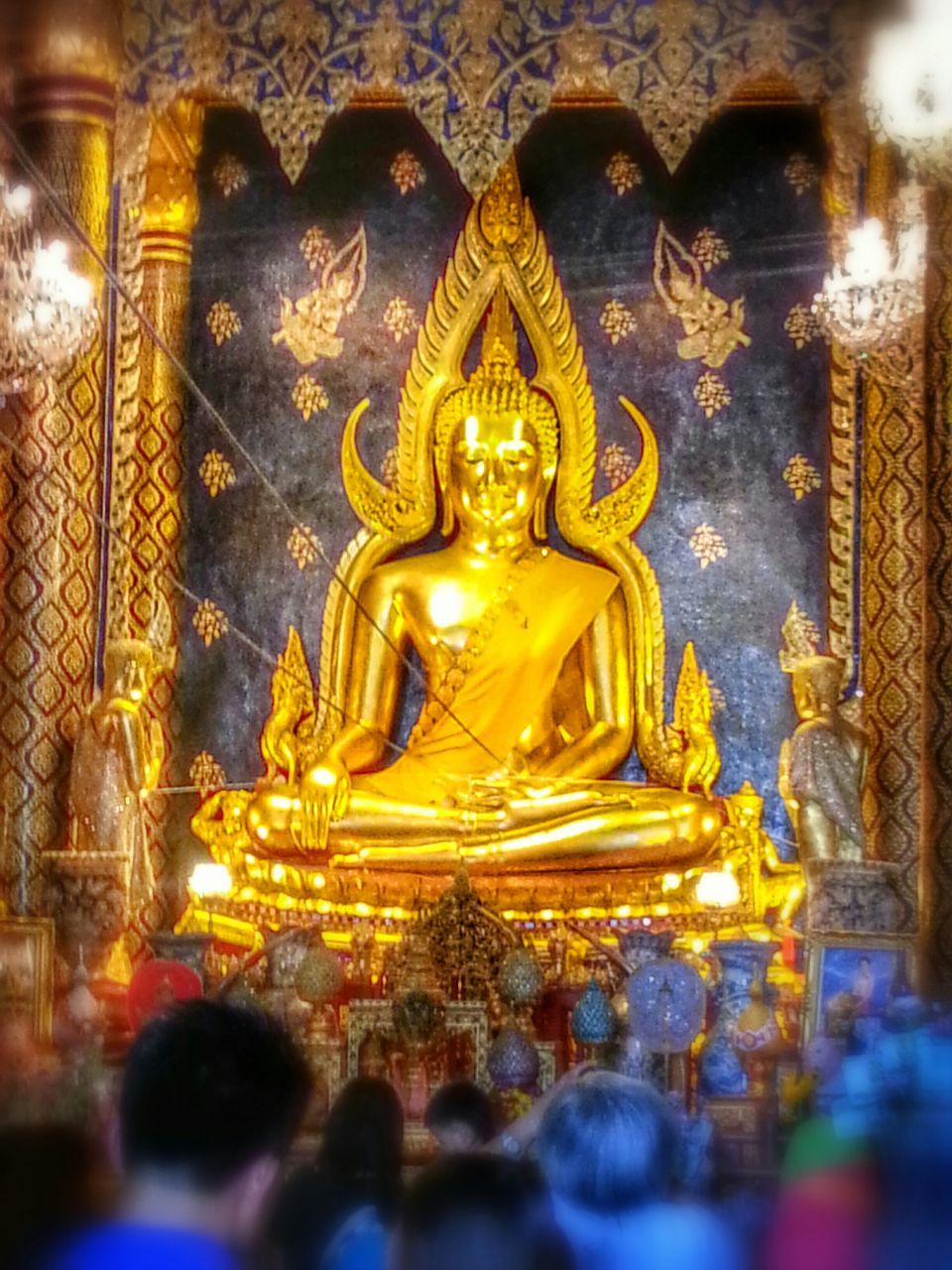 art and craft, statue, art, human representation, sculpture, creativity, religion, place of worship, gold colored, spirituality, indoors, carving - craft product, famous place, ornate, buddha, travel destinations, architecture