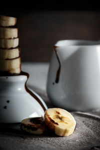 Close-up of drink on table