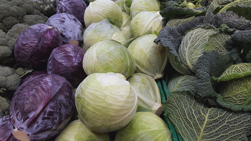 Full frame shot of vegetables for sale