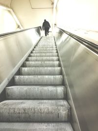 Low angle view of staircase