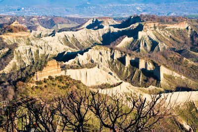 Aerial view of landscape