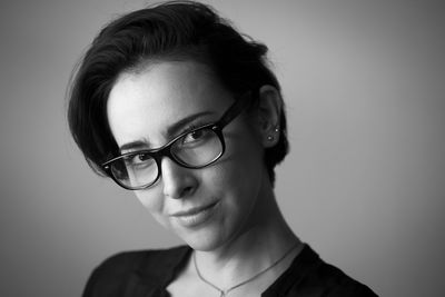 Portrait of a smiling young woman