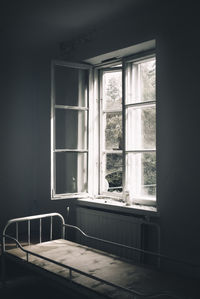 Interior of abandoned room