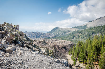 Panoramic view of landscape against sky