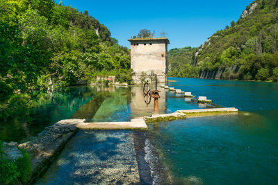 Bridge over river