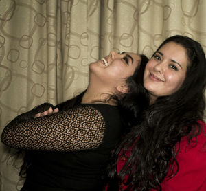 Portrait of a smiling young woman