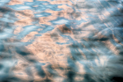 Low angle view of clouds in sky