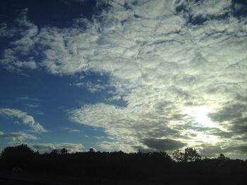 Low angle view of sky