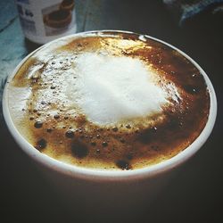 Close-up of coffee