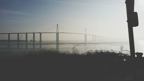 Bridge over sea