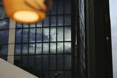 Low angle view of modern building