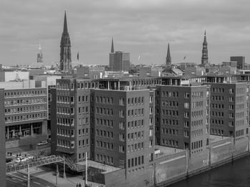 The german city hamburg