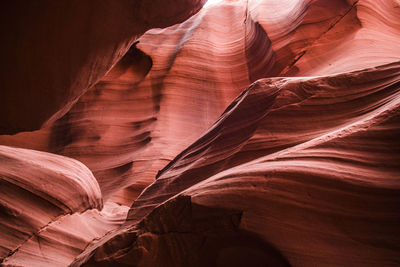 Close-up of rock formation