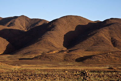 View of a desert