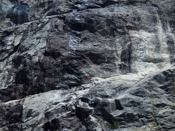 Full frame shot of rock formation