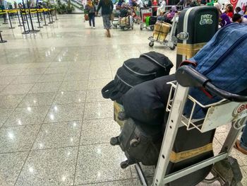 People sitting in bus