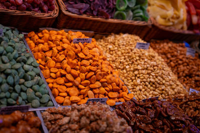 Full frame shot of food for sale