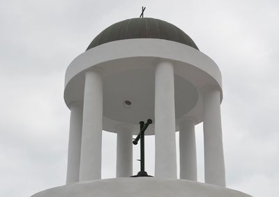 White christian catholic church cross